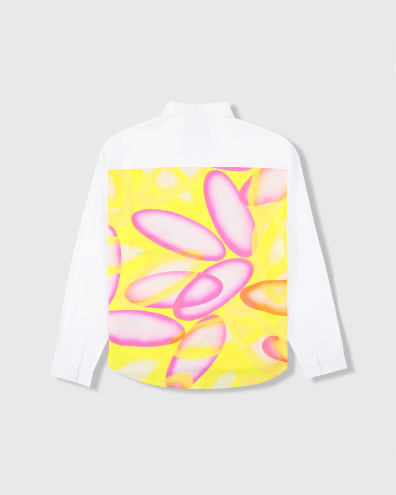 Pleasures - Pilule button up shirt white