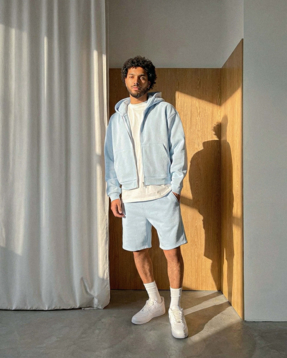 Eptm : Vintage shorts sky blue