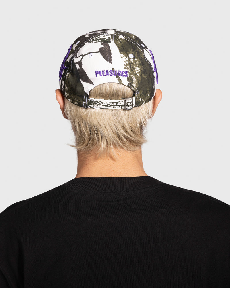 Pleasures - Snow Lean Camo strap back hat