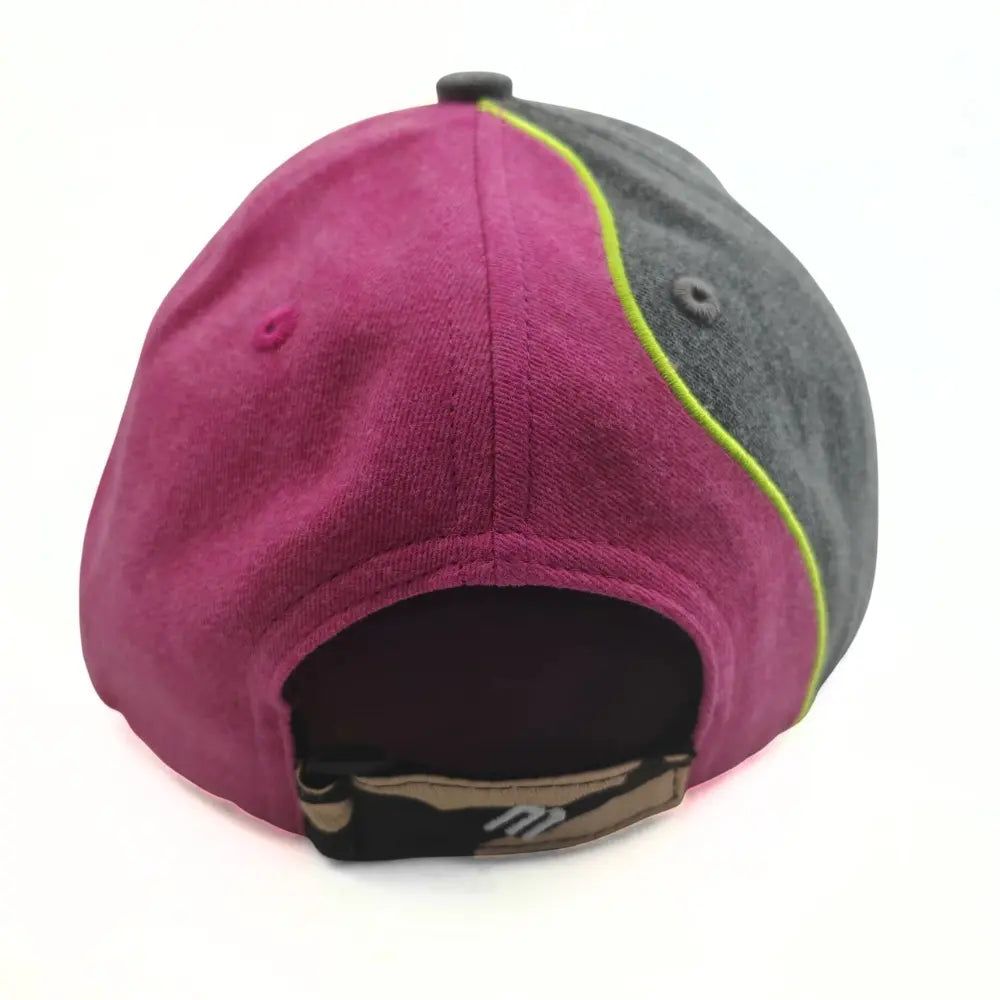 Works of Madness - Street Turbo Rhinestone Hat , pink/grey