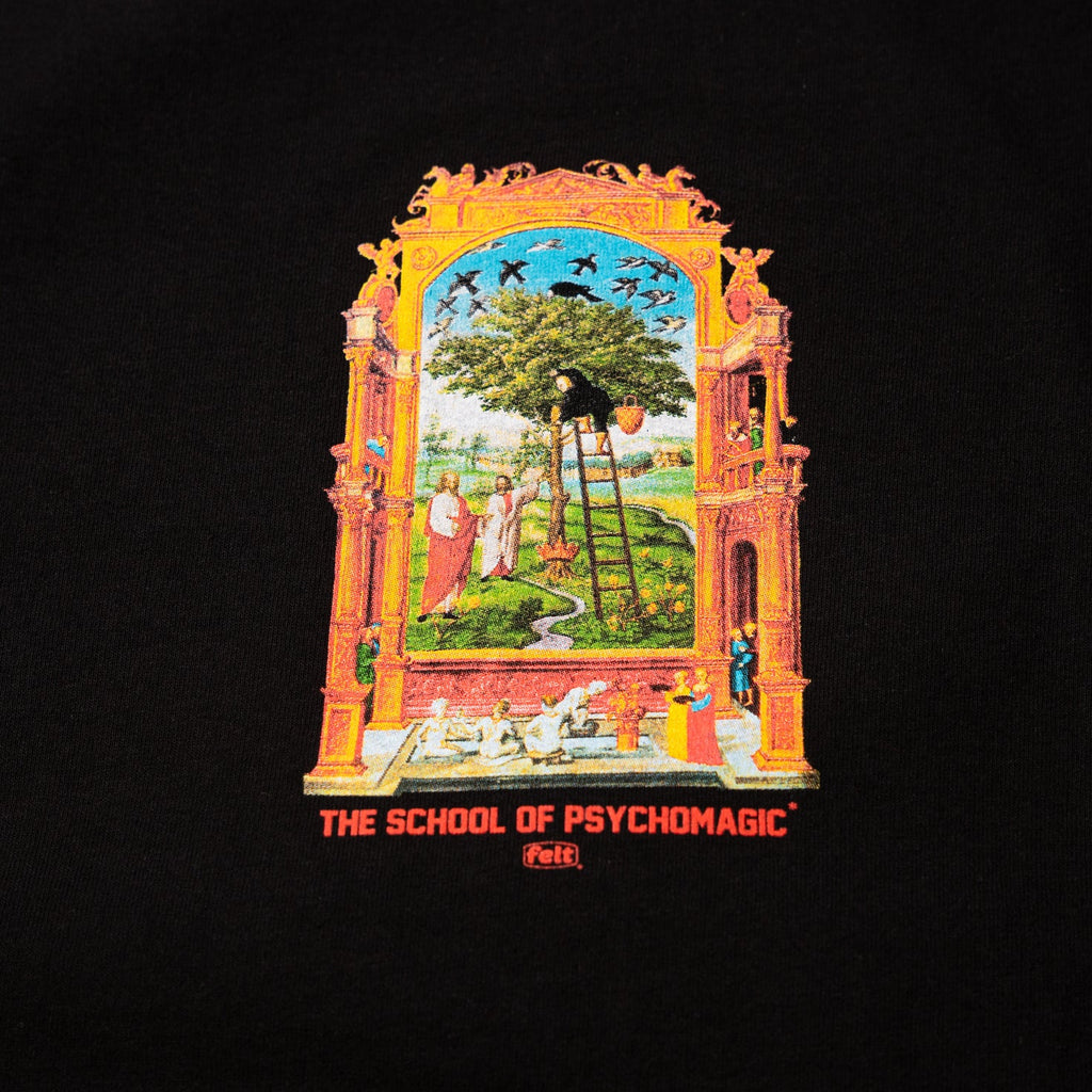 Felt ; School of Psychomagic Tee
Black
