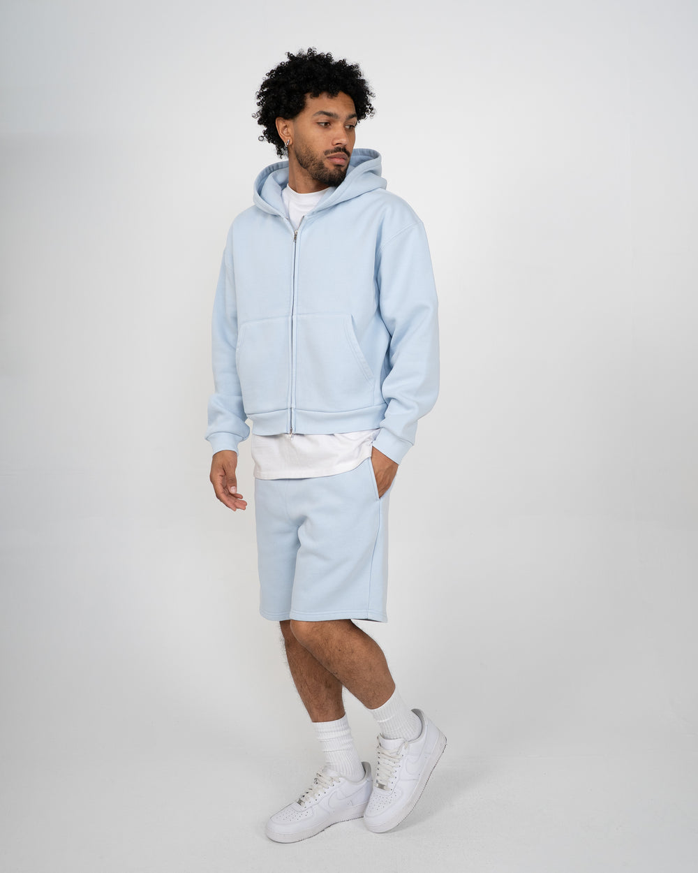 Eptm : Vintage shorts sky blue