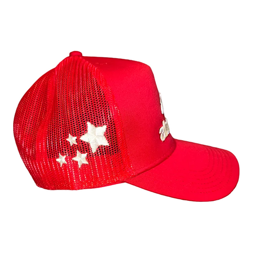 Alone Star - Trucker sb hat , red