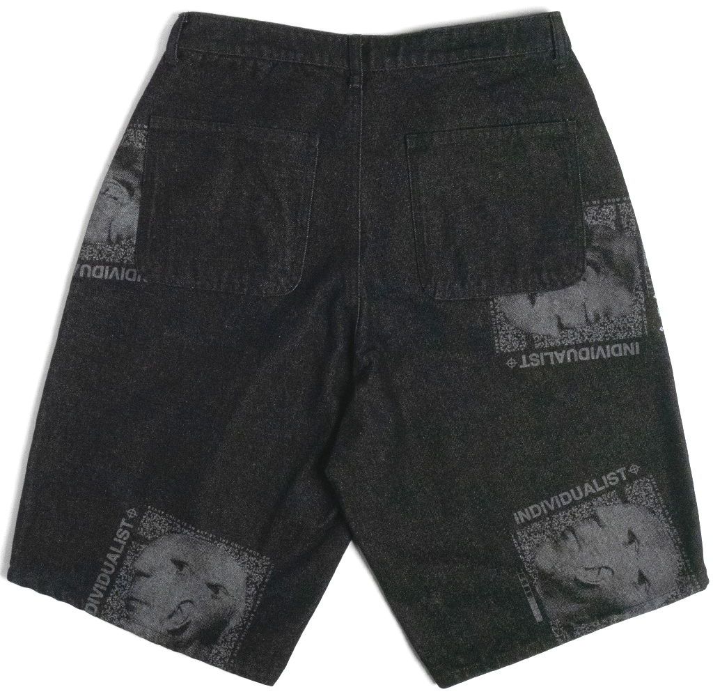 Individualist ; Big boy Picasso jorts black