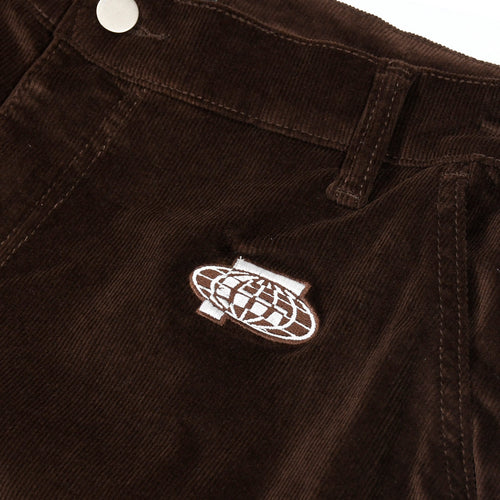 40s & Shorties - Corduroy Shorts , brown
