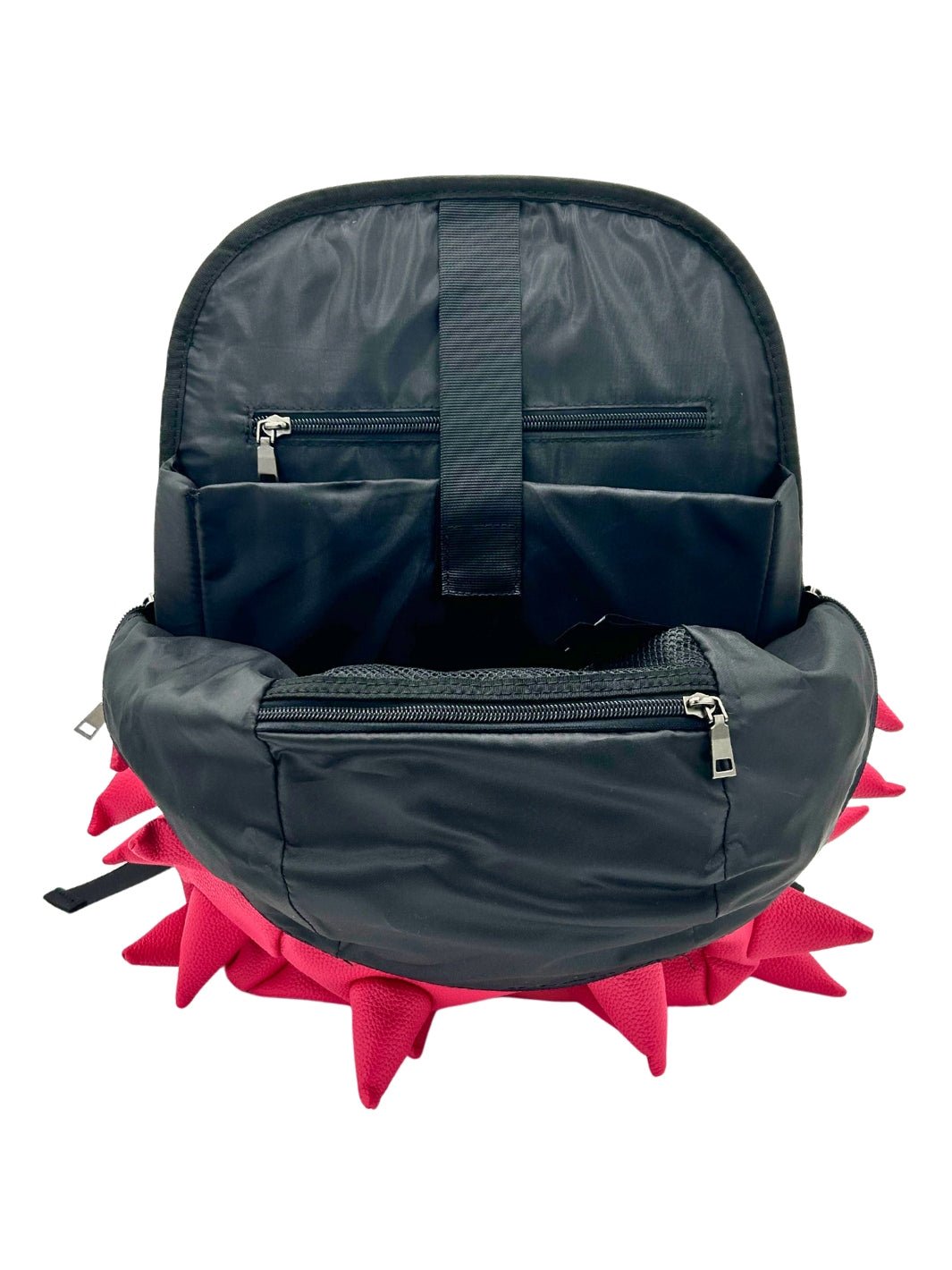 Mad Pax - Think pink spiked backpack