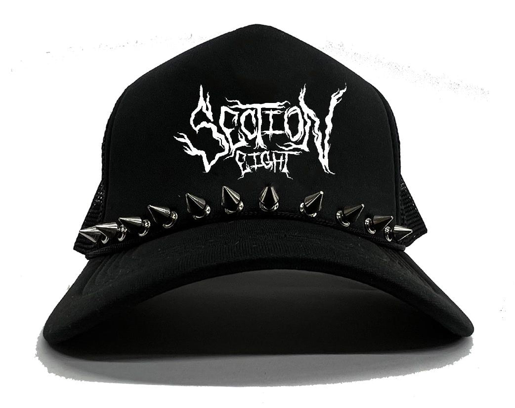 Section 8 - Spike trucker hat blk