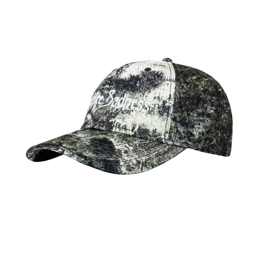 Nevermind Earth - Infinite Sadness, mossy oak camo hat