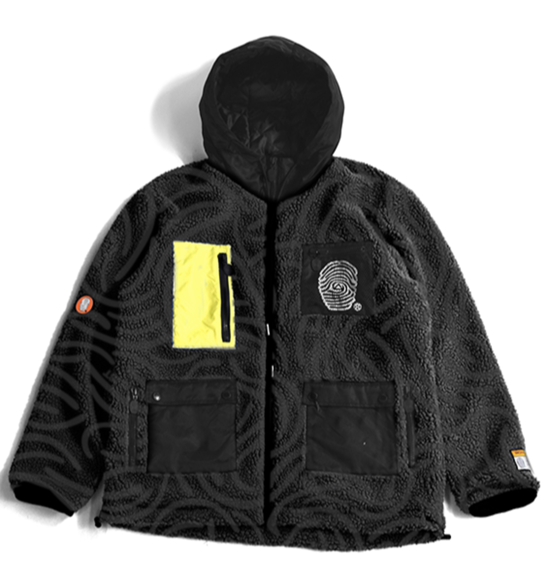 Individualist - Sherpa Anorak,  black