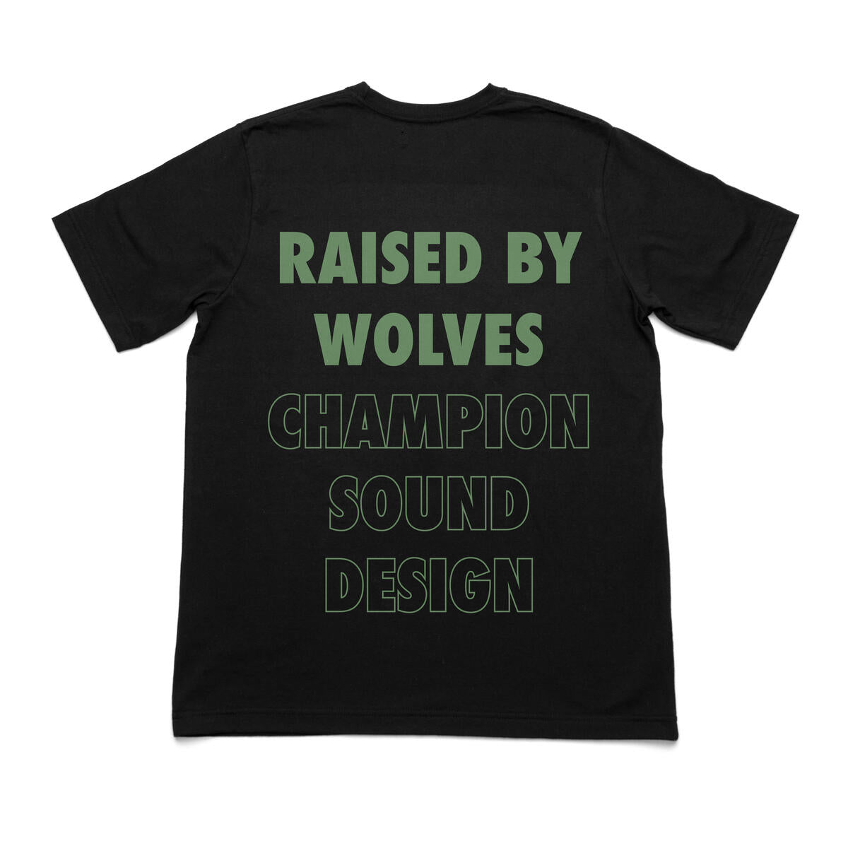 RBW ; Champion Sound Tee - blk