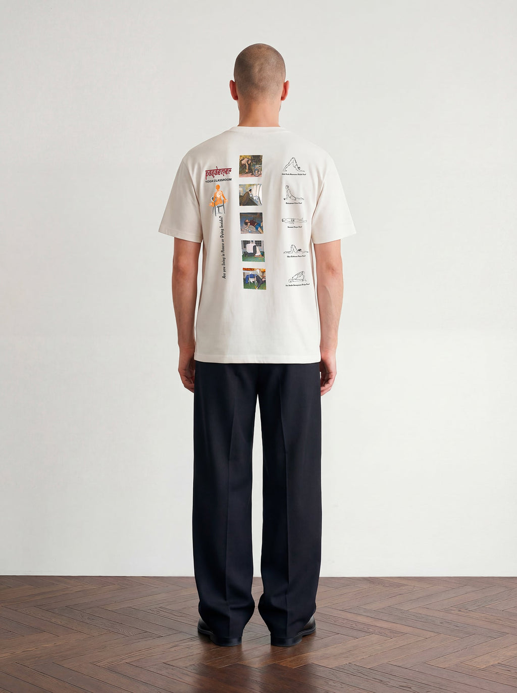 Pas De Mer - Yoga tshirt white