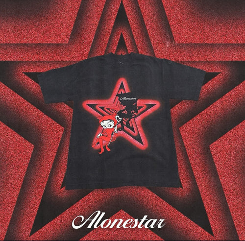 Alone Star - Boop tshirt black