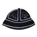 Xlarge - Crochet bell hat black