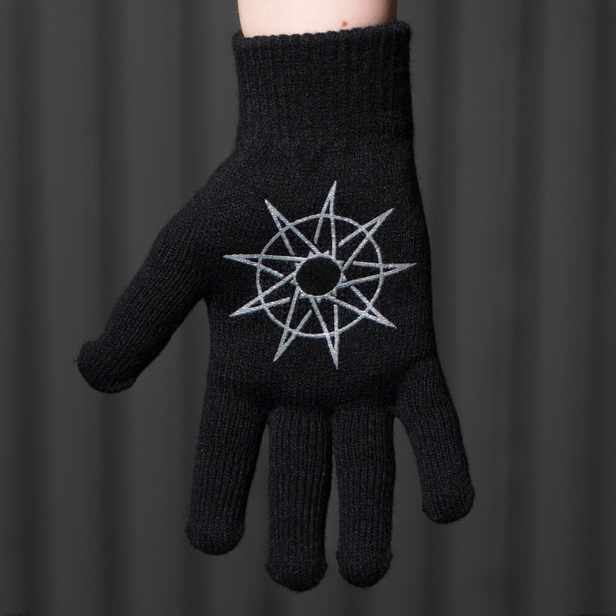 Pleasures - Cult knit gloves black