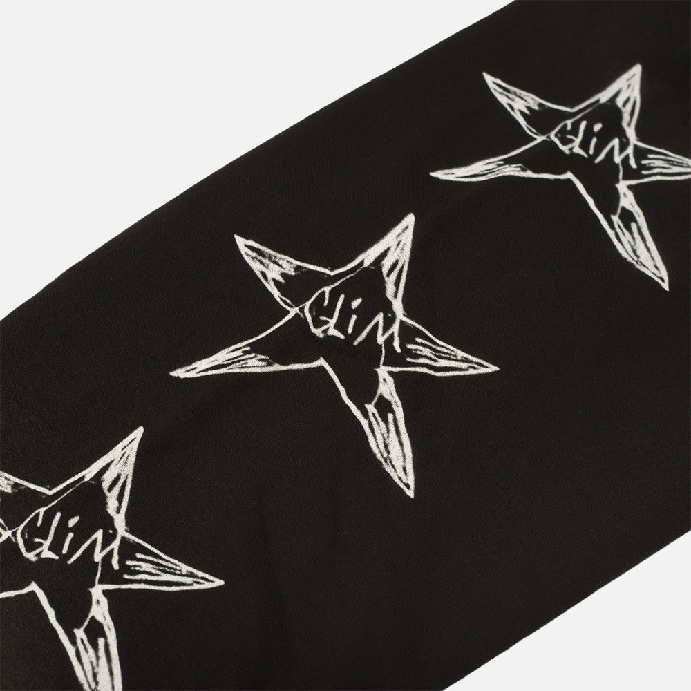 Glim - Dark Mage Hoodie - Trashed Black