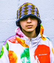 Load image into Gallery viewer, 40s &amp; Shorties - Water resistant Reversible water color jacket , multi / black
