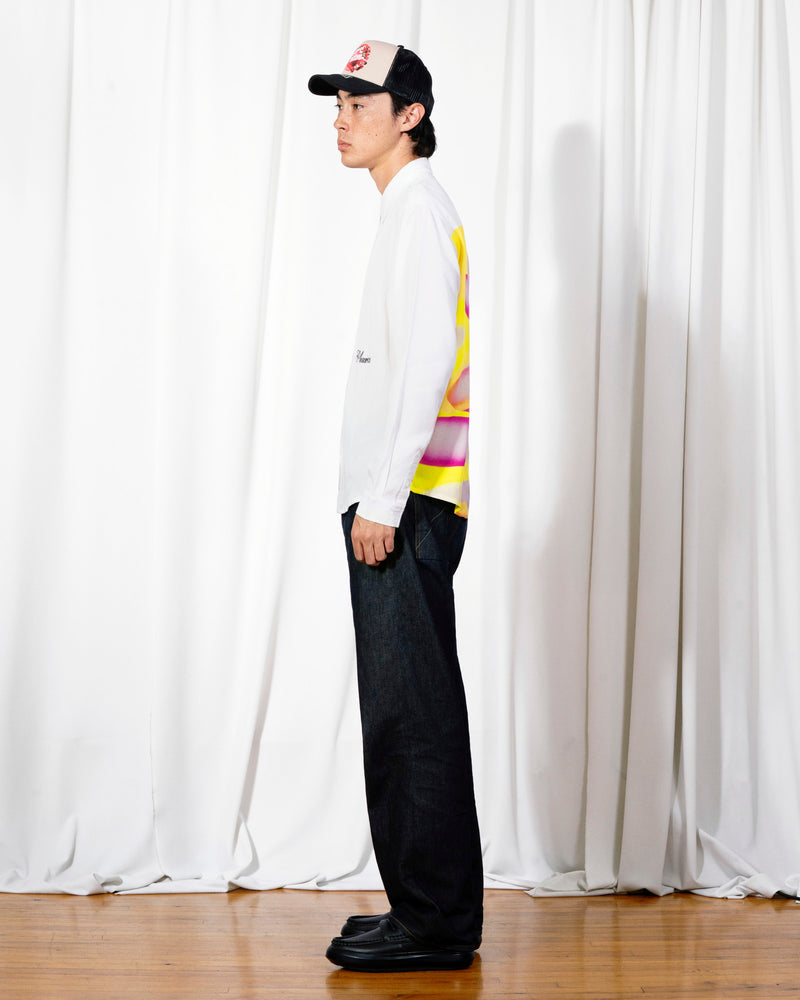 Pleasures - Pilule button up shirt white