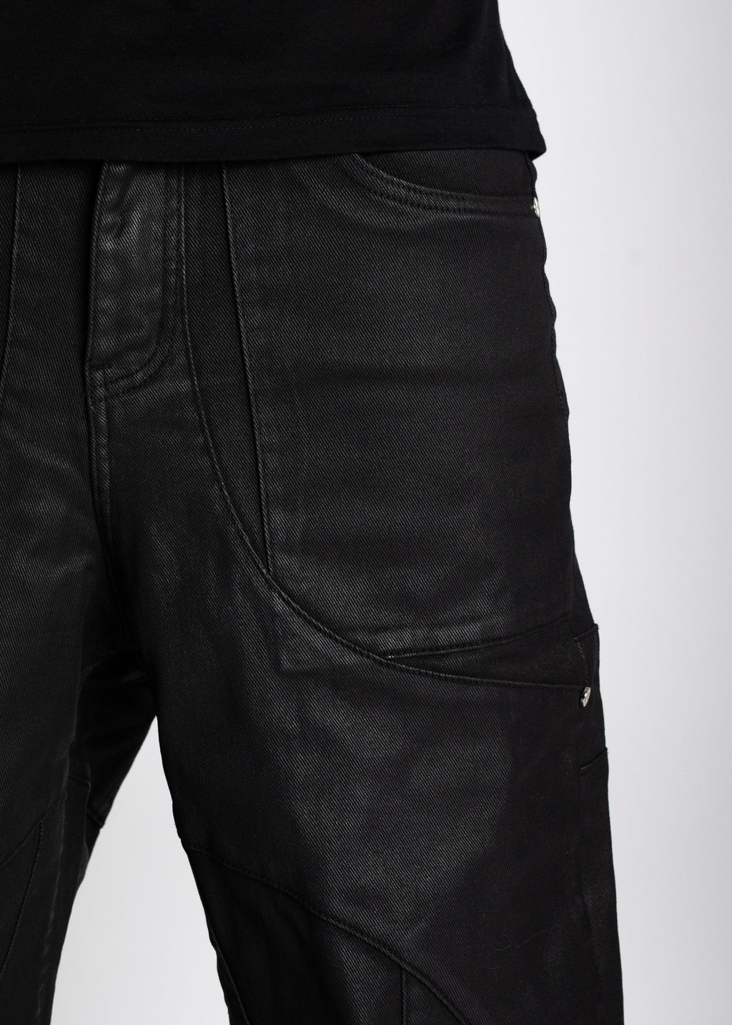Guapi - Celtics waxed denim black