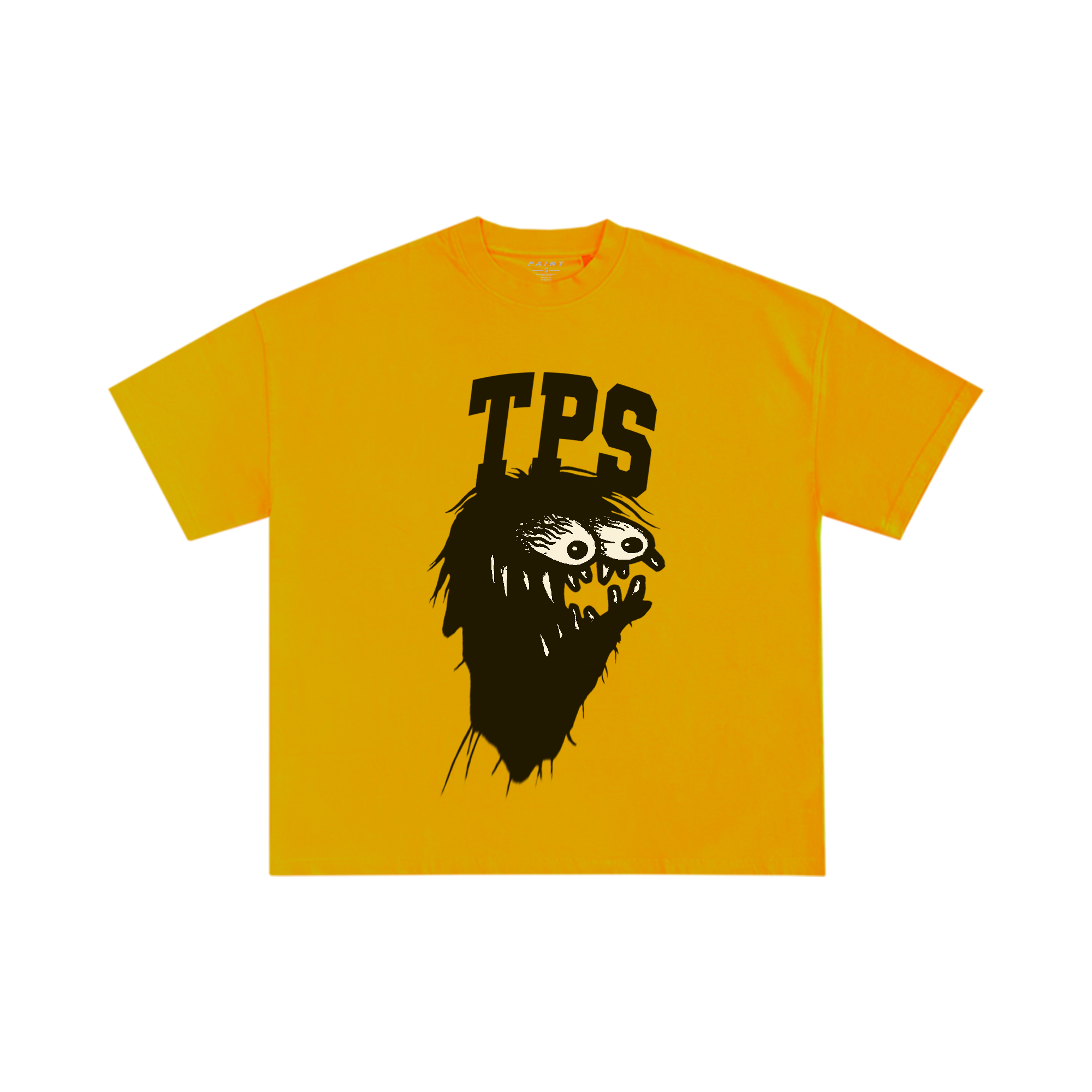 Paint ; Monster tee tangerine
