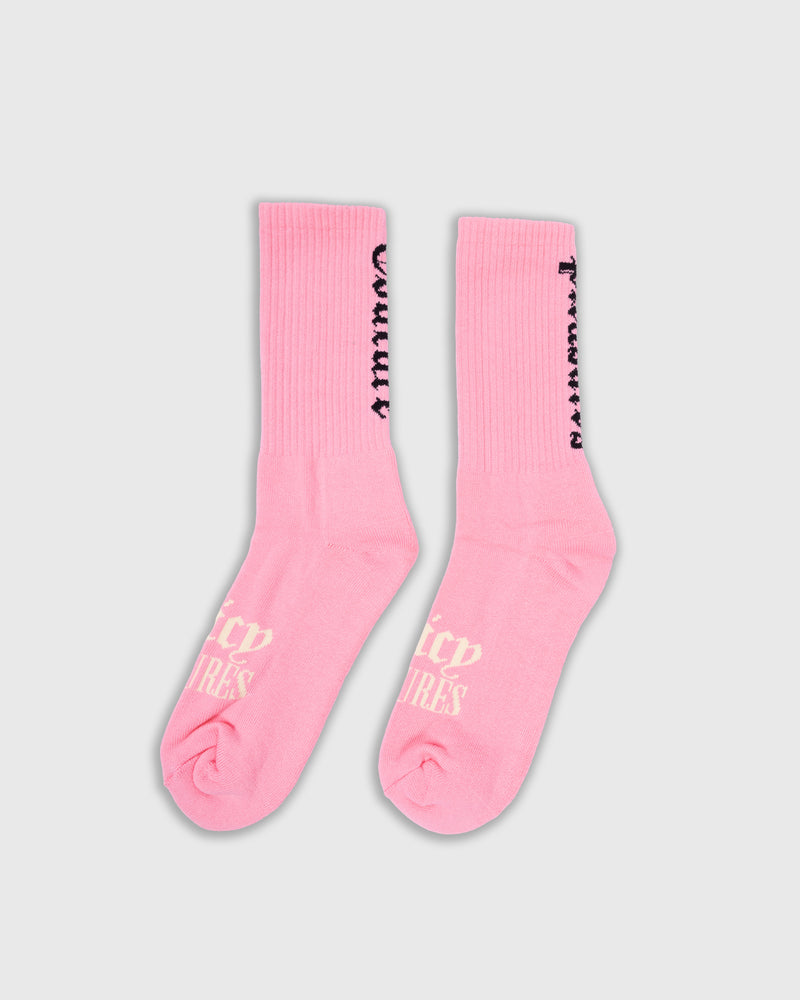Pleasures - Juicy pleasures socks pink