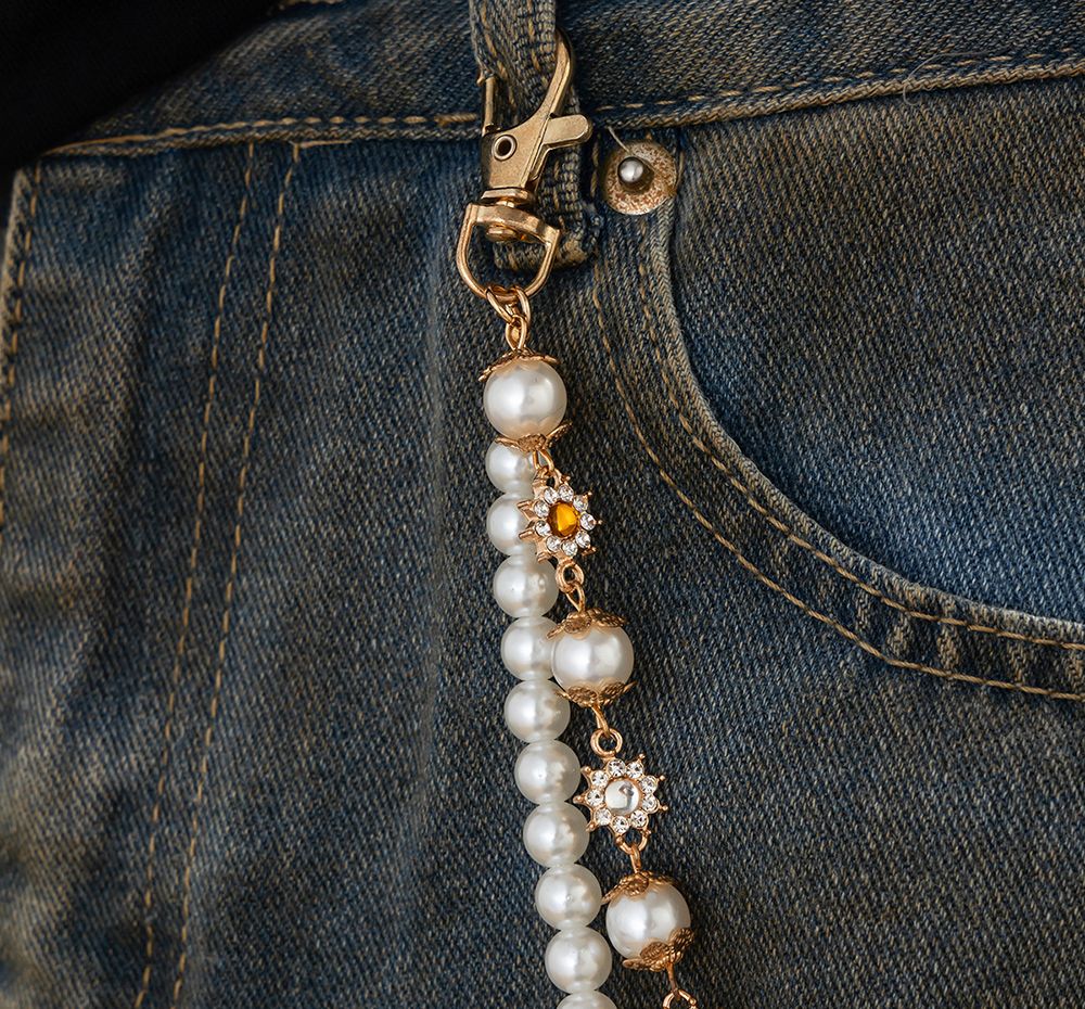 Kleep - lit pearl jeans chain
