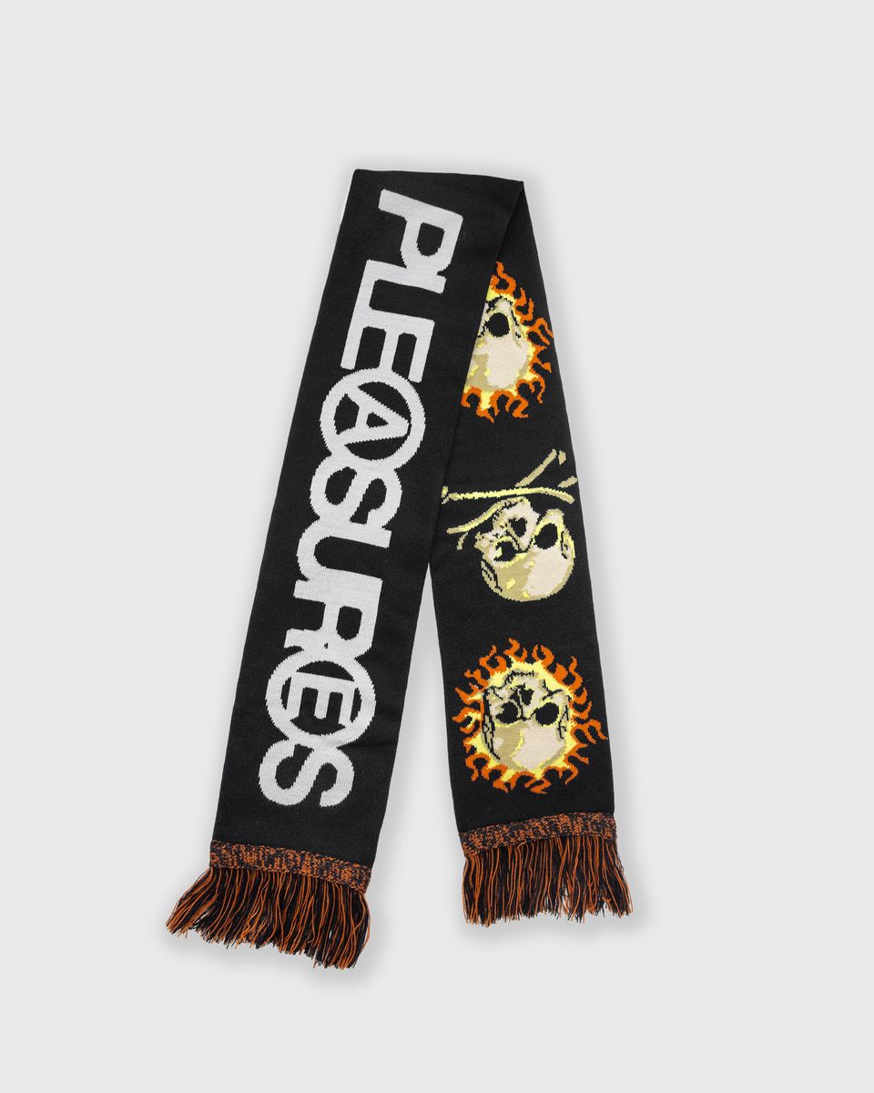 Pleasures - Zine Scarf black