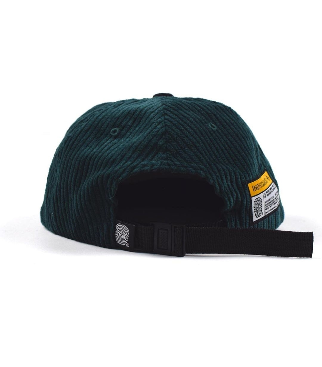 Individualist; Printers Corduroy Hat - Forest Green
