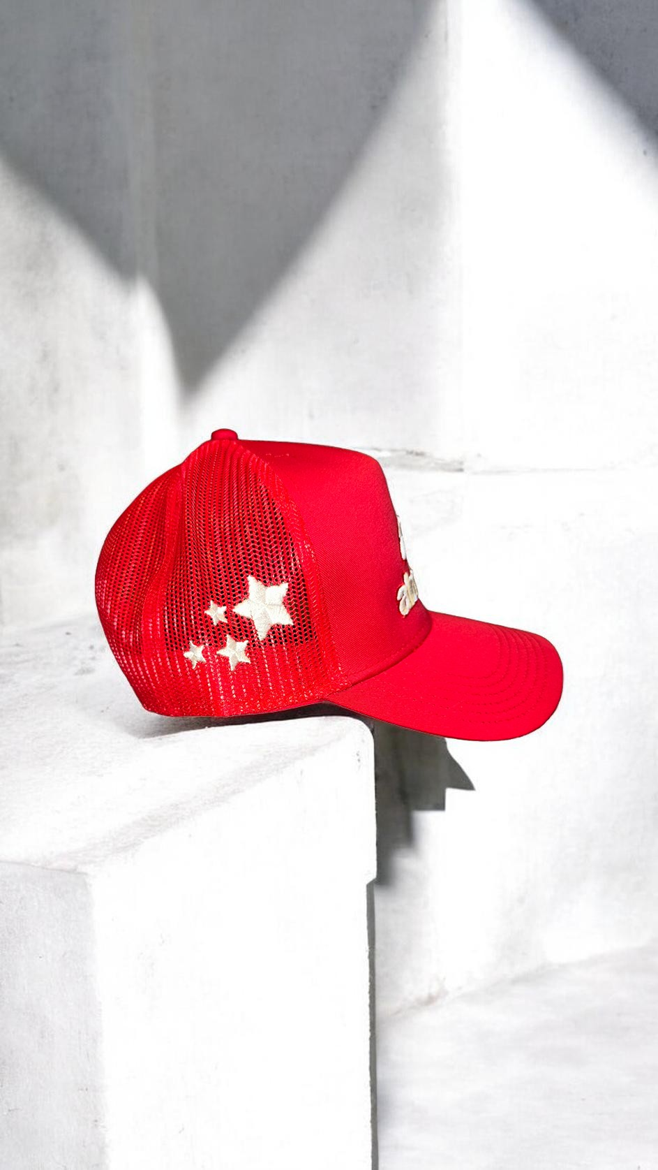 Alone Star - Trucker sb hat , red