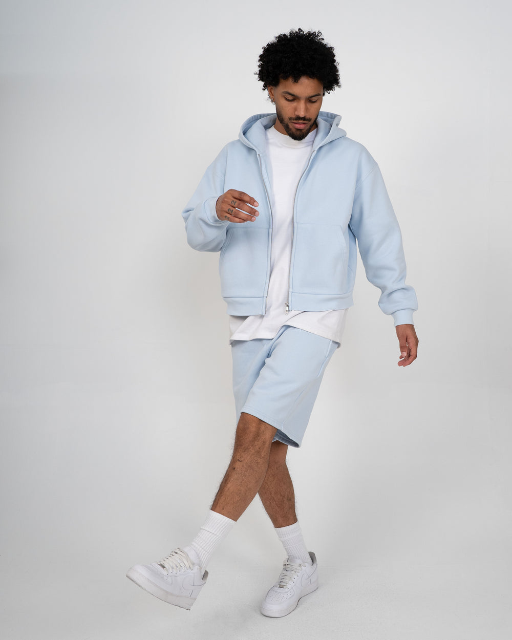 Eptm : Vintage shorts sky blue