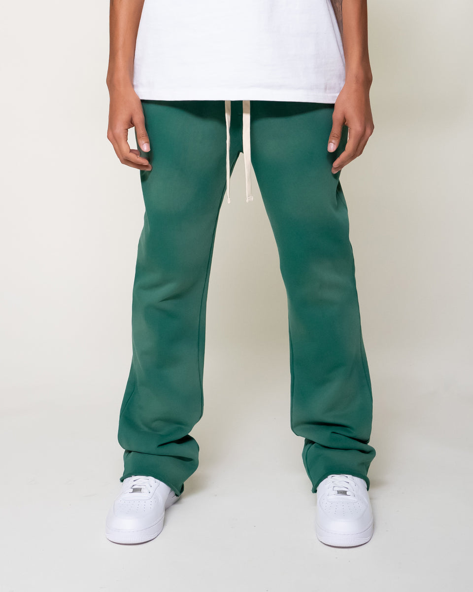 Eptm ; Sun faded sweatpants,  hunter green
