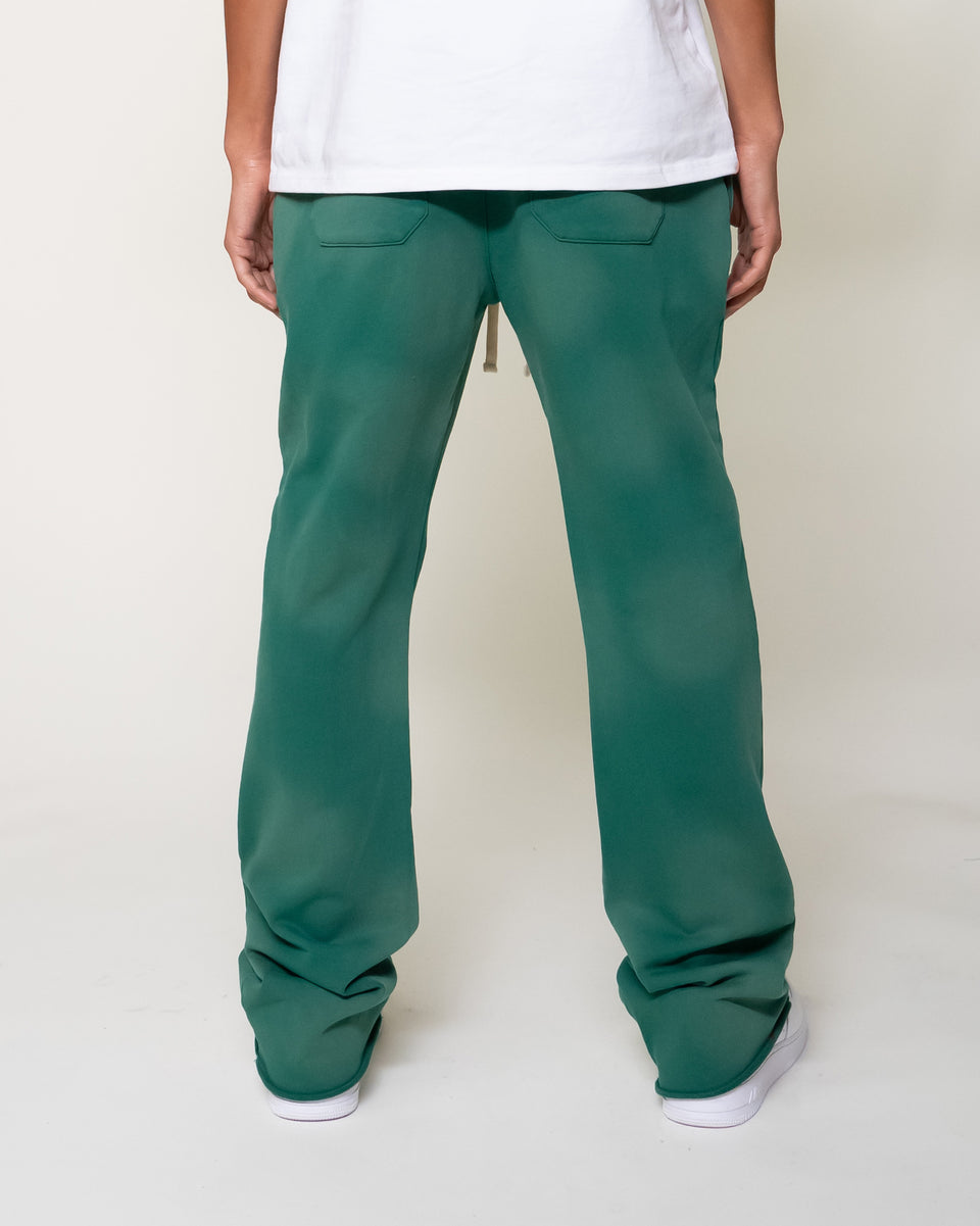 Eptm ; Sun faded sweatpants,  hunter green