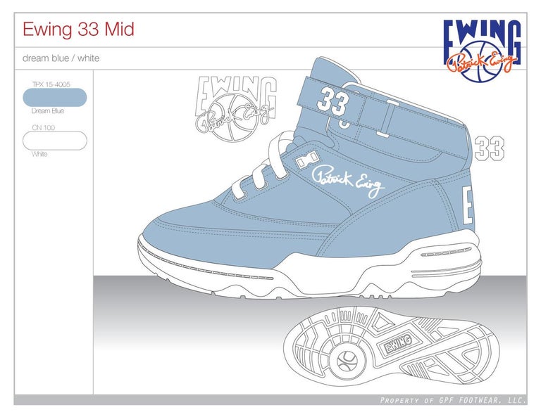 Ewing 33 mid - dream blues