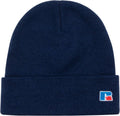 Russell Athletic ; legacy embroidered logo beanie,  nvy