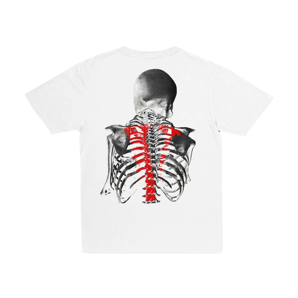 Nba x VLone ; bones tshirt , wht