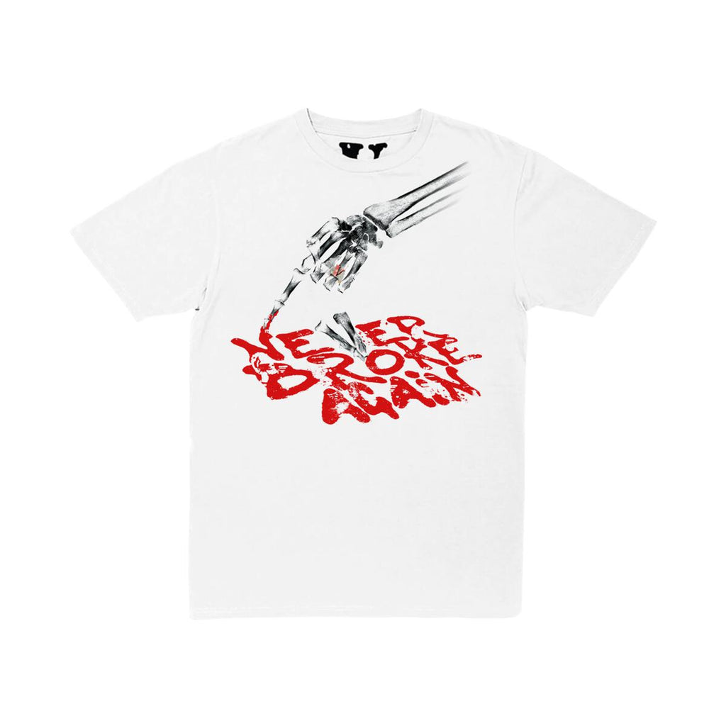 Nba x VLone ; bones tshirt , wht