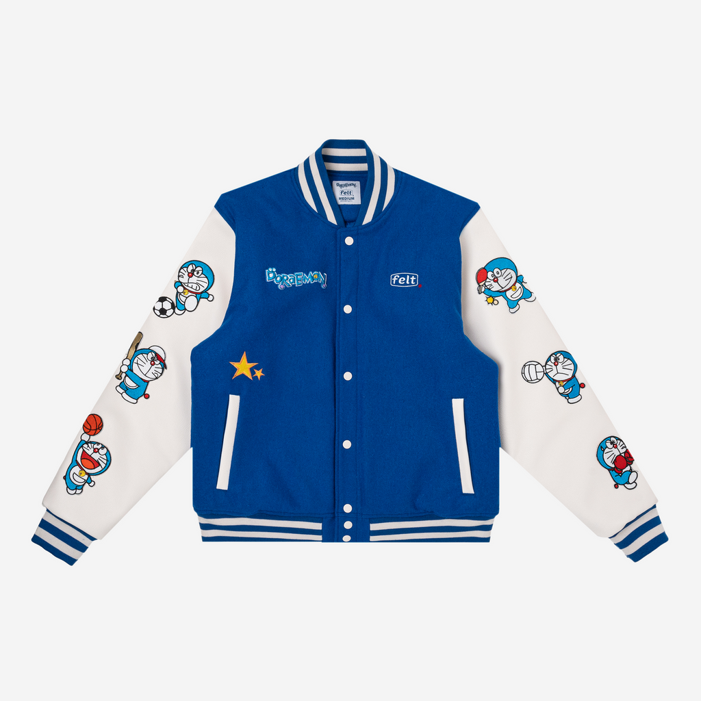 Felt x Doraemon ; Sport Varsity Jacket