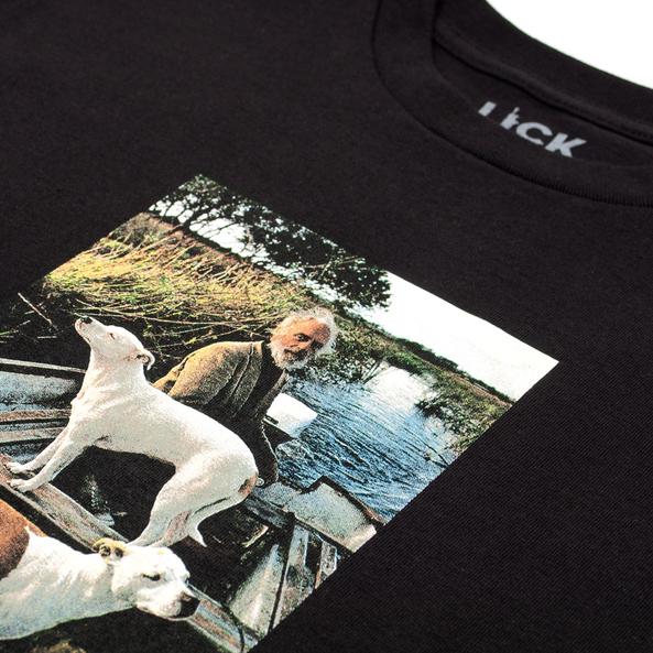 Lick Nyc ; 2 Dogs tshirt , blk
