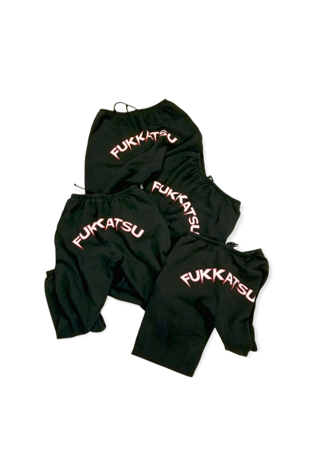 Fukkatsu ; The wilkins fleece sweats , faded blk