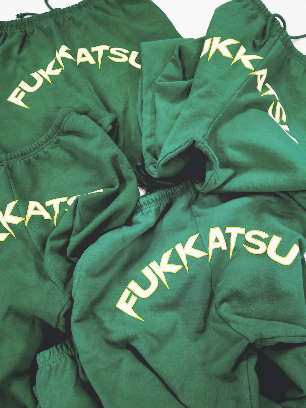 Fukkatsu ; The wilkins fleece sweats, Green