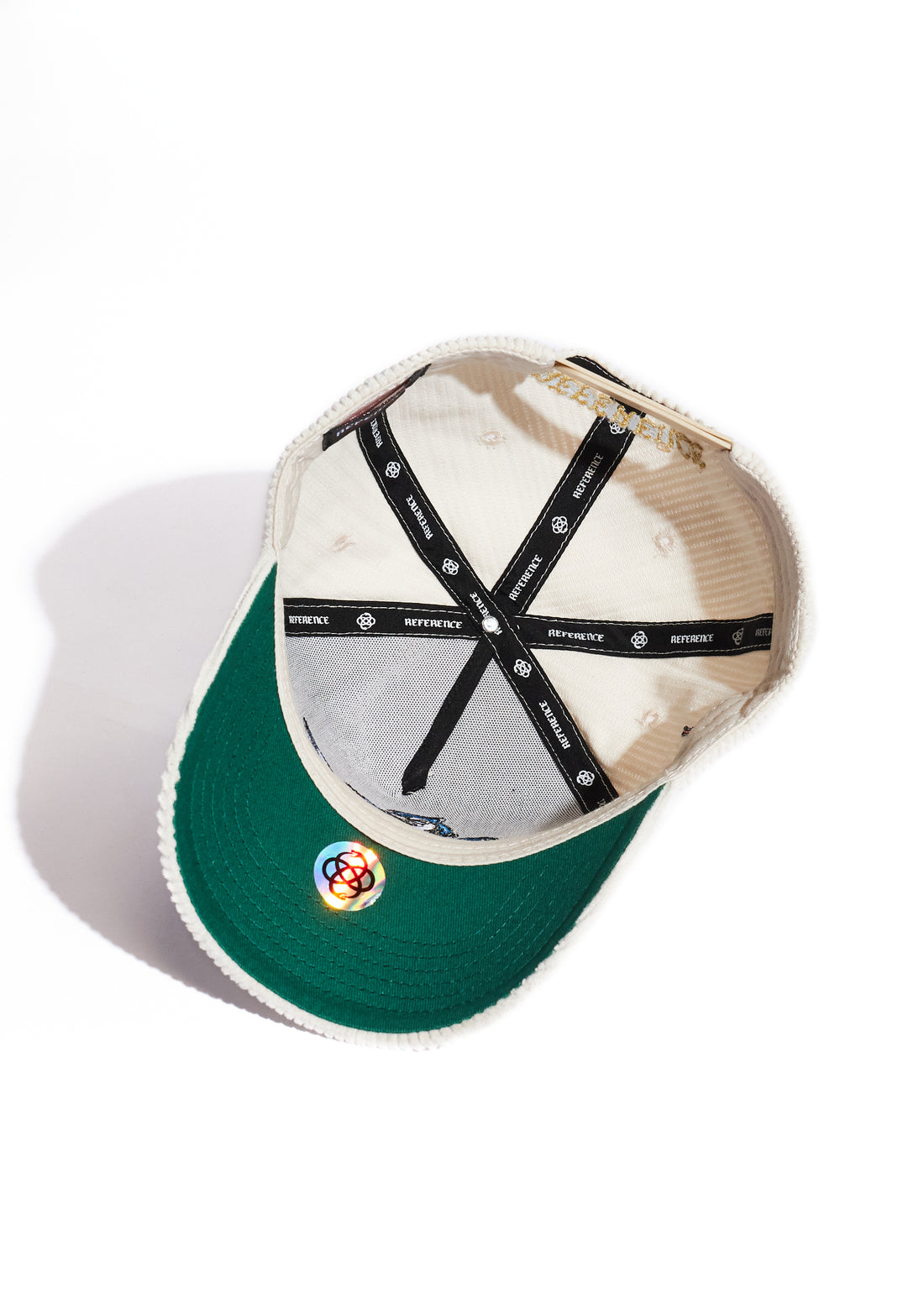 Reference ; Rapjays corduroy , cream hat
