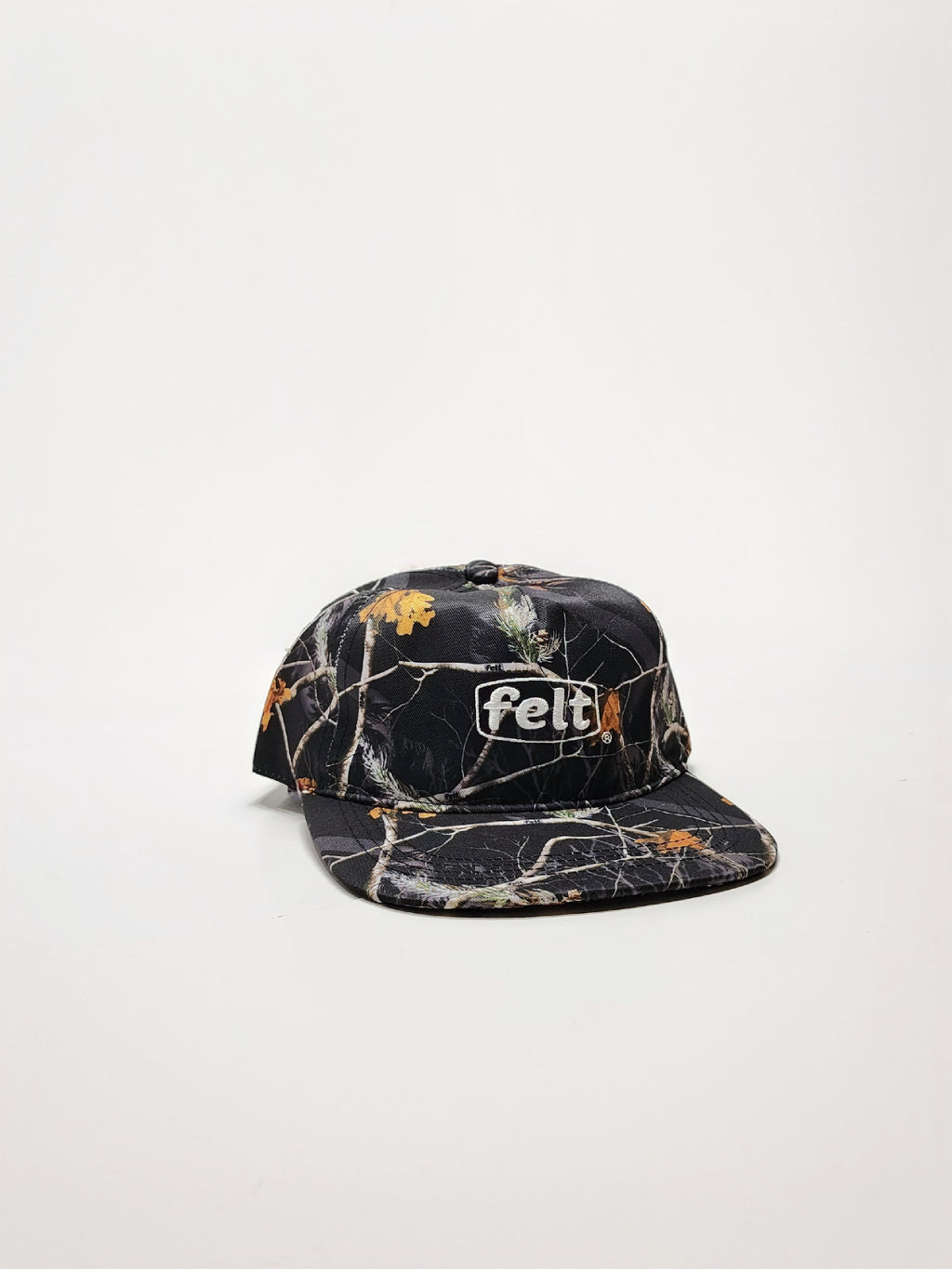 Felt ; work wear cap , woodland camo