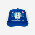 Felt x Doraemon ; 2112 Trucker cap wht royal