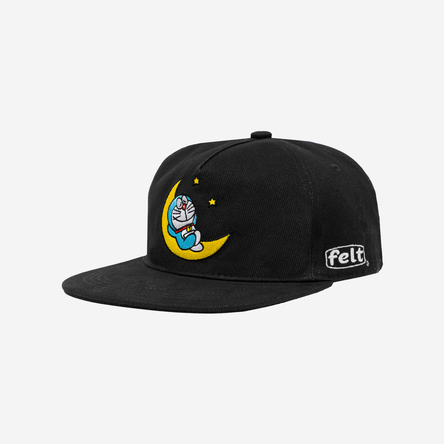 Felt x Doraemon ; Moon snapback black