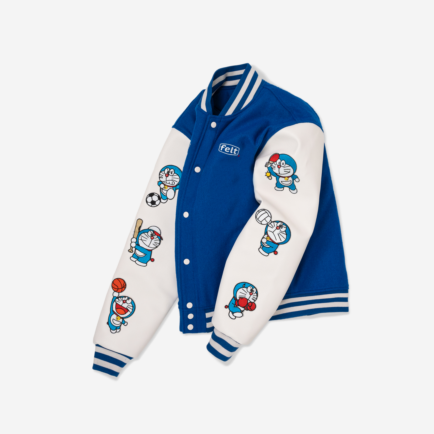 Felt x Doraemon ; Sport Varsity Jacket