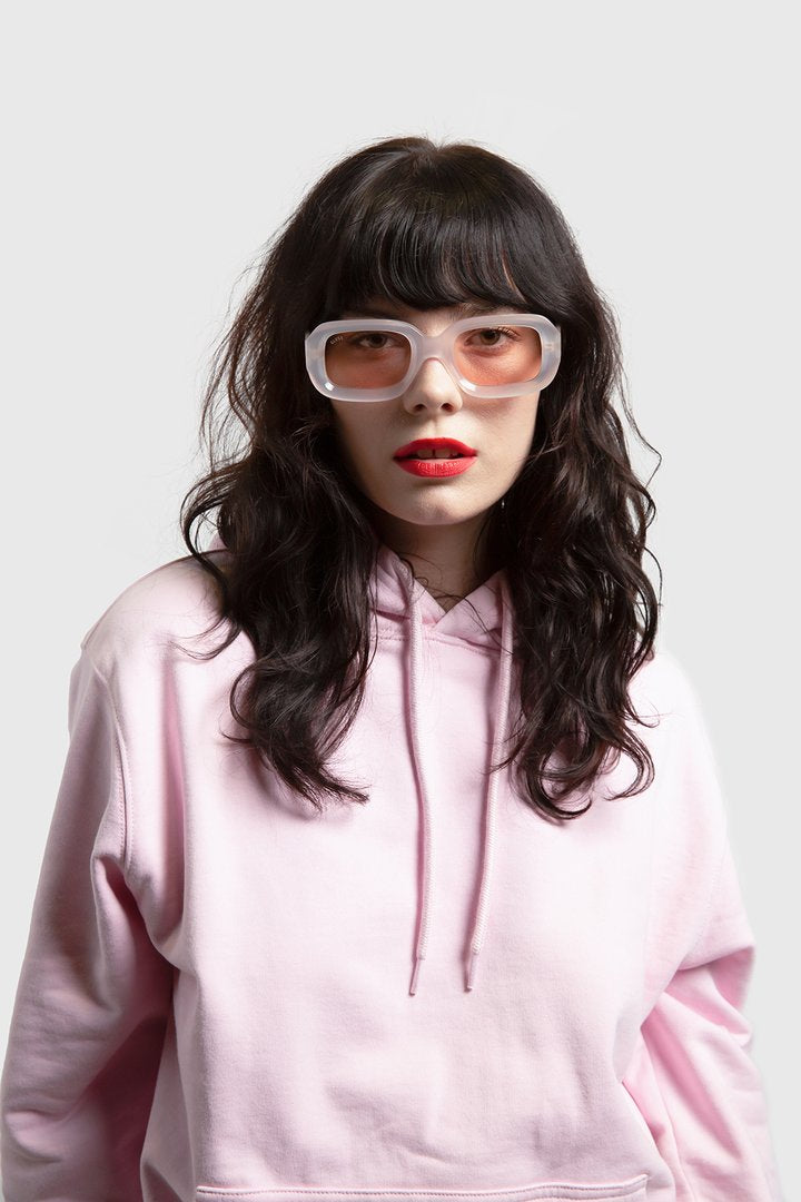 Glvss - "The Crush" Clear white pink