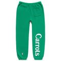 Carrots ; Signature carrots wordmark sweatpants , grn
