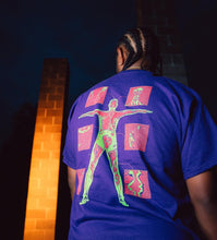 Load image into Gallery viewer, Full Clip Group ; National Surveillance Tee purple
