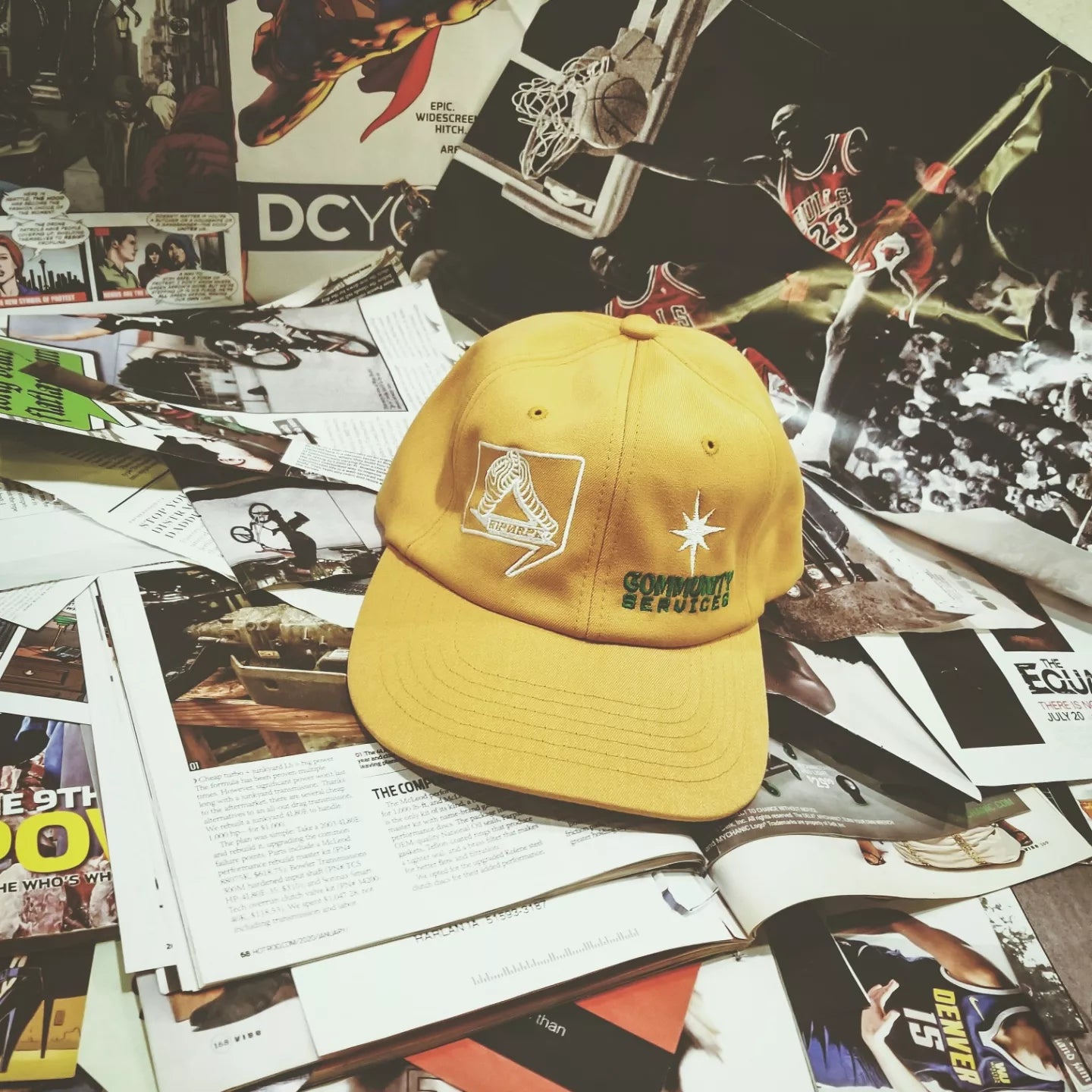 Rip n Repair ; community service hat , dusty org