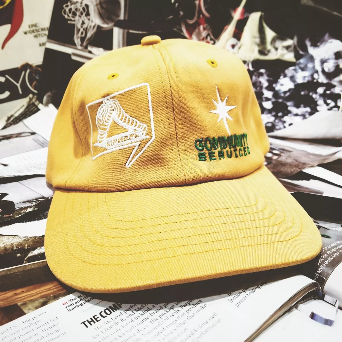 Rip n Repair ; community service hat , dusty org