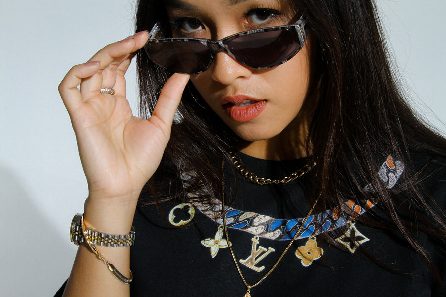 Glvss Eyewear brand ; The snake